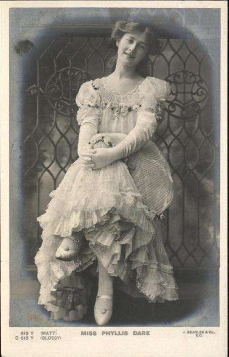 Schauspieler Miss Phyllis Dare