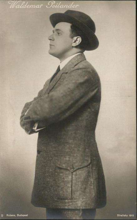 Schauspieler Waldemar Psilander