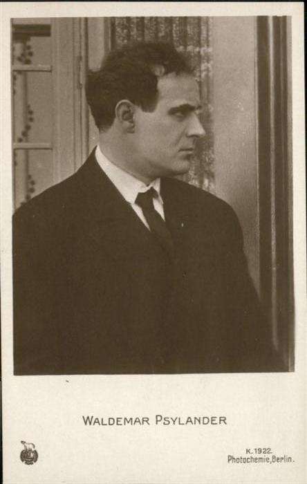 Verlag Photochemie Nr. K 1922 Waldemar Psylander Schauspieler