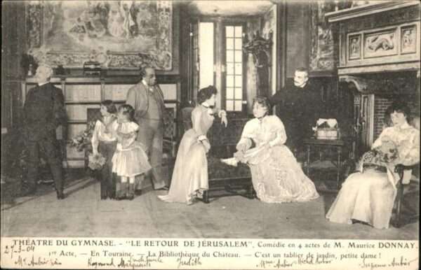 Schauspieler Theatre du Gymnase Le Retour de Jerusal