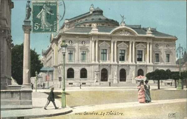 Theatergebaeude Geneve Genf