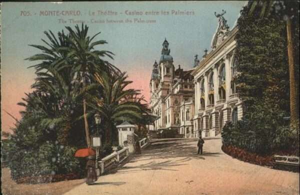 Theatergebaeude Monte Carlo Casino