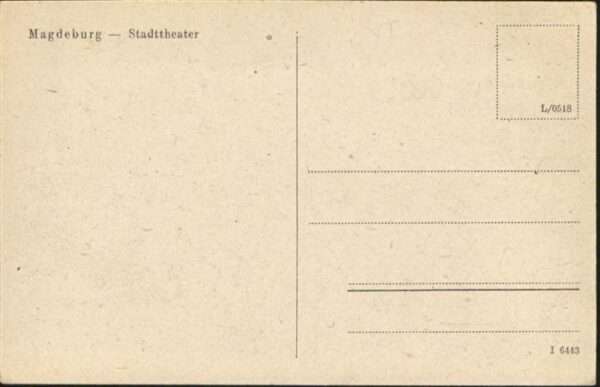 Theatergebaeude Magdeburg – Bild 2
