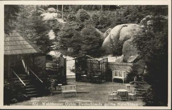 Freilichtbuehne Thingstaette Waldtheater Oybin