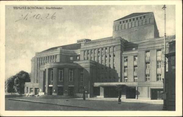 Theatergebaeude Teplitz-Schönau