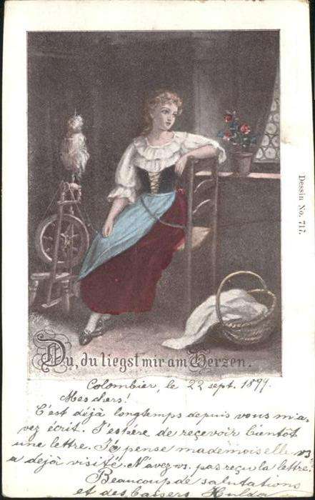 Spinnen Handwerk Spindel Poesie