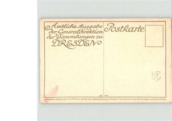Kartenspiel-Postkarte Künstler Adriaen Brouwer Bauern – Bild 2