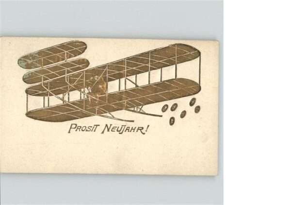 Neujahr Flugzeug