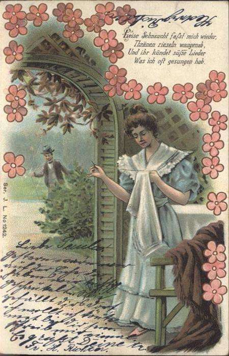 Poesie Handarbeit nähen Blumen