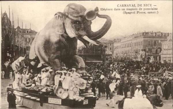 Karneval Fasnacht Nice Elefant