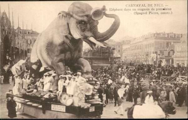 Karneval Fasnacht Nice Elefant