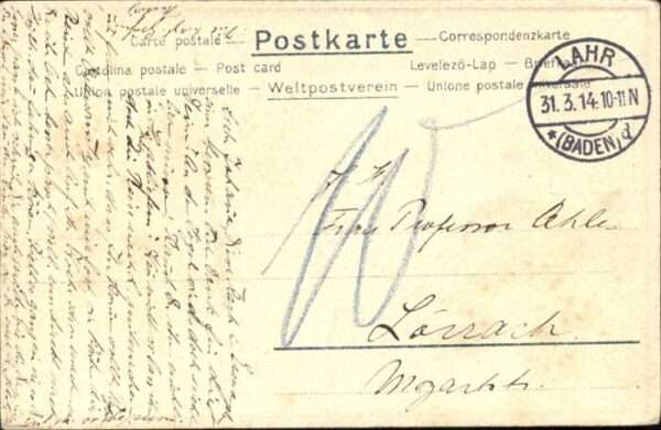 Kuenstlerkarte Jos. Seiler Gaisbua – Bild 2