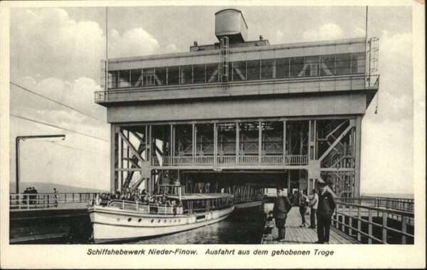 Schiffe Ships Navires Schiffshebewerk Nieder-Finow