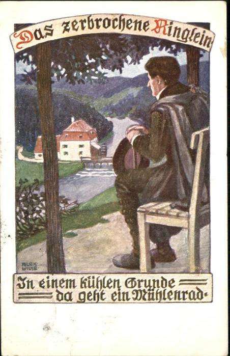 BDD Boehmen Nr. 33 Das zerbrochene Ringlein Künstle