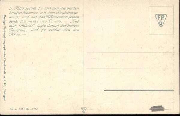 Goethe Johann Wolfgang von Hermann & Dorothea Künstler F. Elssner – Bild 2
