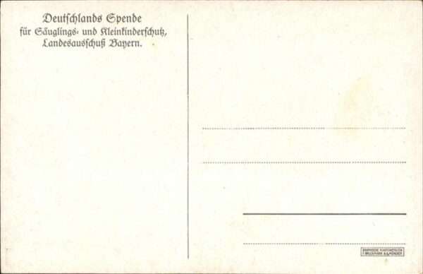 Kuenstlerkarte Walther Firle Kinder beten Tischgebet – Bild 2