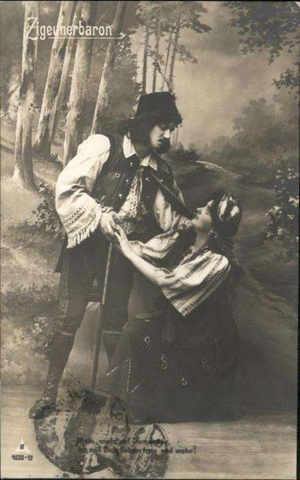 Zigeuner Zigeunerbaron Poesie