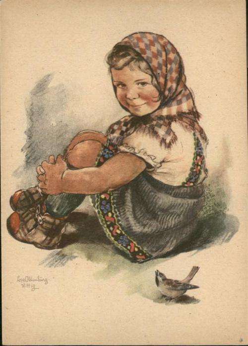 Baby Nursery Bebe Mädchen Vogel