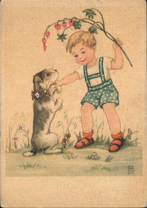 Hunde Kind Junge