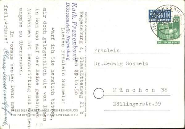 Kuenstlerkarte E. E. Heinsdorff Mutter und Kind – Bild 2