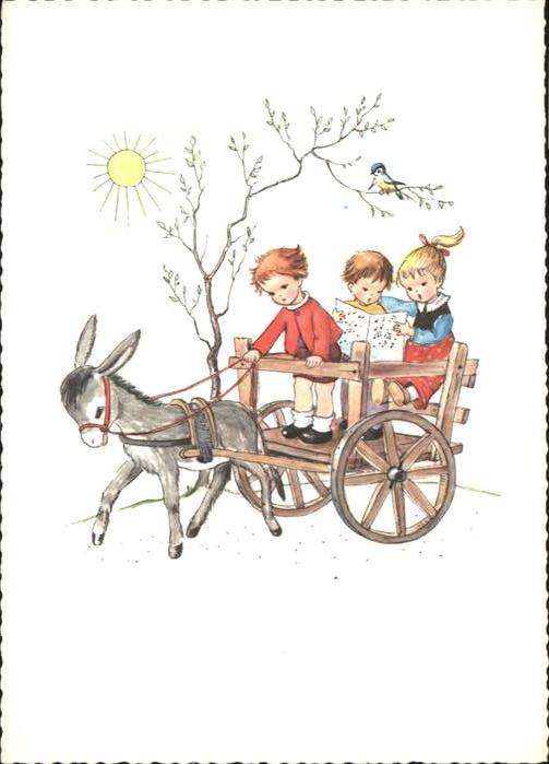 Baby Nursery Bebe Esel-Wagen Singen