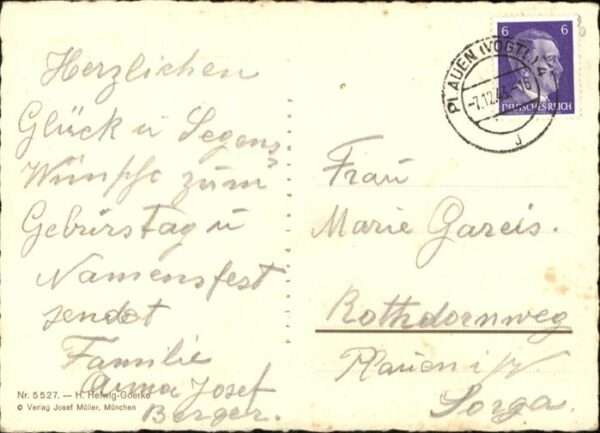 Trachten Friesland Künstler H. Helwig Goerke – Bild 2