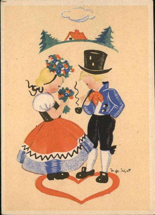 Pfeife Kinder herz Tracht
