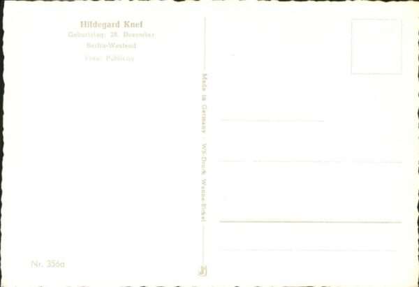 Schauspieler Hildegard Knef – Bild 2