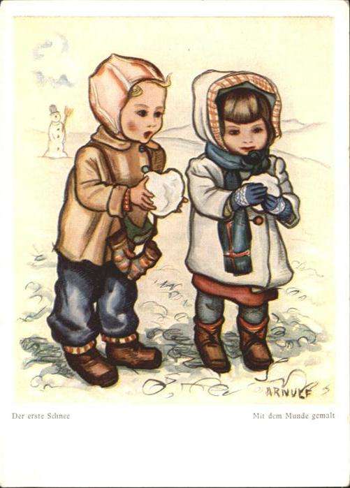 Baby Nursery Bebe Künstler Arnulf Der Erste Schnee