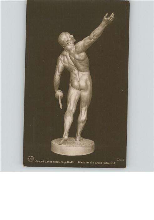 Skulpturen Oswald Schimmelpfennig Berlin Gladiator