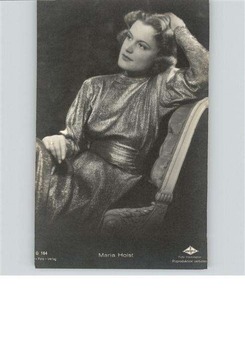 Schauspieler Maria Holst