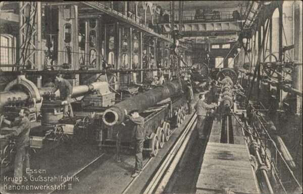 Krupp Essen Gussstahlfabrik Kanonenwerkstatt