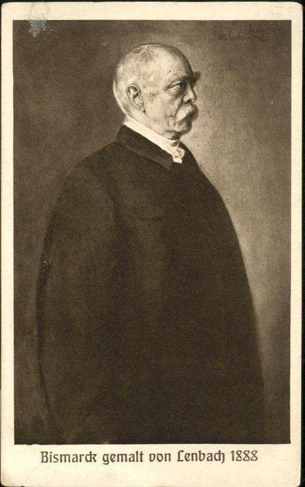 Bismarck Künstler Lenbach