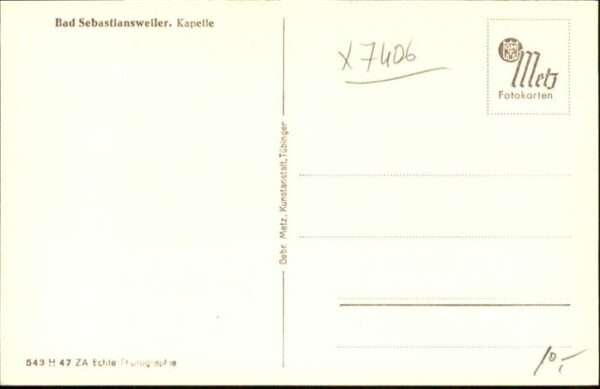 Kirchenorgel Bad Sebastiansweiler Kapelle – Bild 2