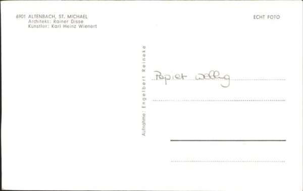 Kirchenorgel Altenbach – Bild 2