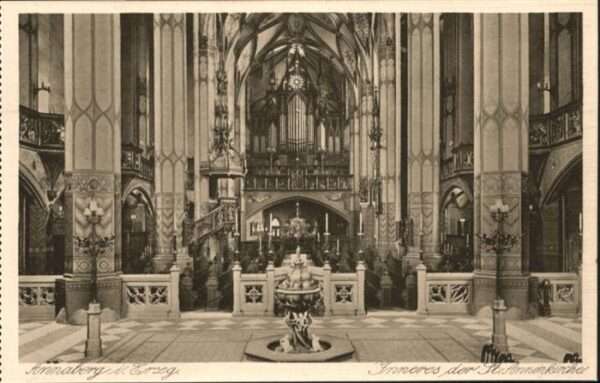 Kirchenorgel Annaberg Erzgebirge