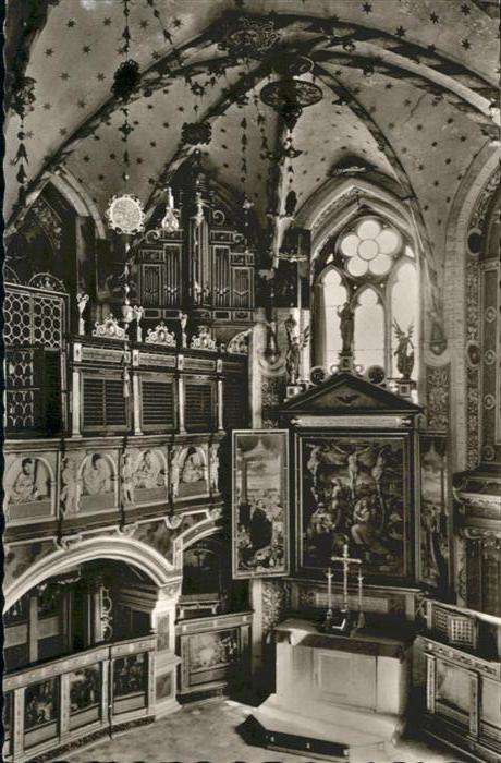 Kirchenorgel Celle Schlosskapelle