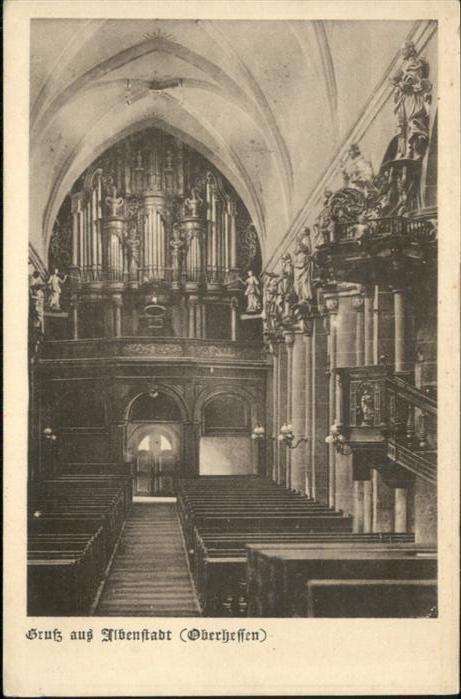 Kirchenorgel Albenstadt Oberhessen