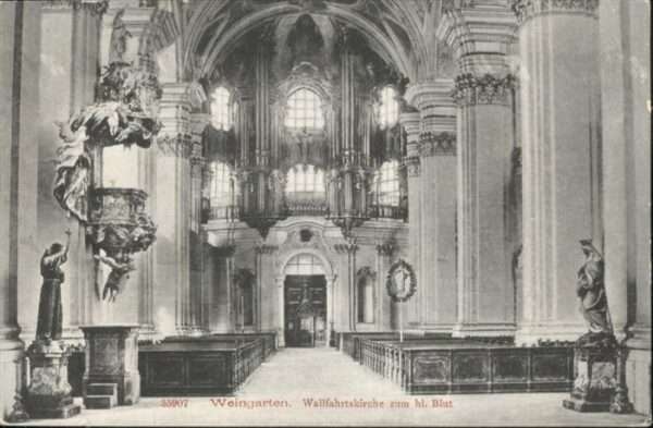 Kirchenorgel Weingarten Wallfahrtskirche