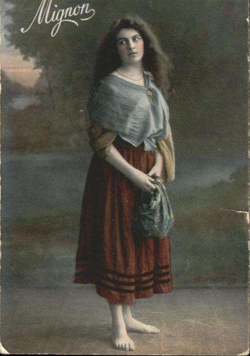 Goethe Johann Wolfgang von Mignon Wanderbeutel