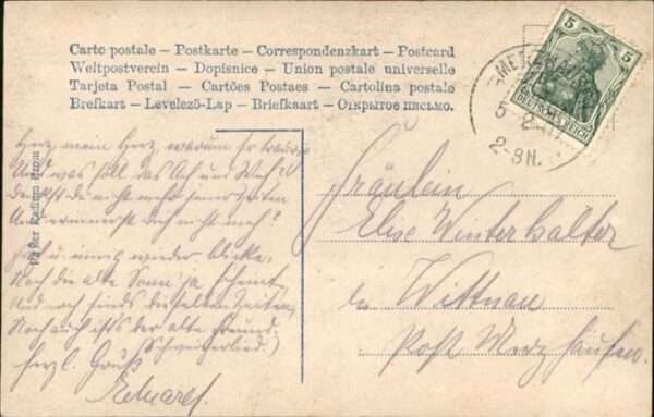 Goethe Johann Wolfgang von Mignon Wanderbeutel – Bild 2