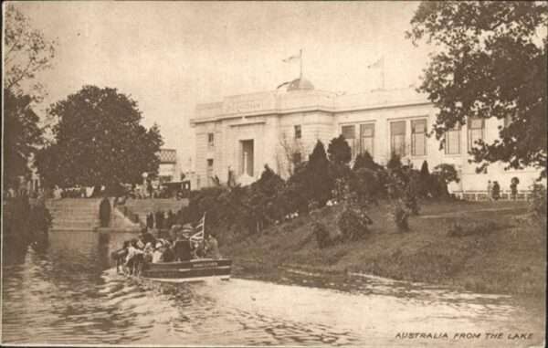 Exhibition British Empire 1924 Australia from the Lake
