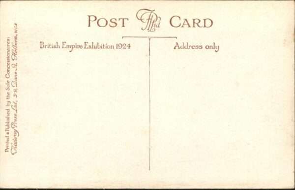 Exhibition British Empire 1924 Canadian Pavillon Boot – Bild 2