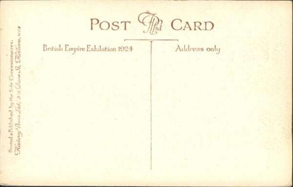 Exhibition British Empire 1924 New Zealand Pavillon – Bild 2