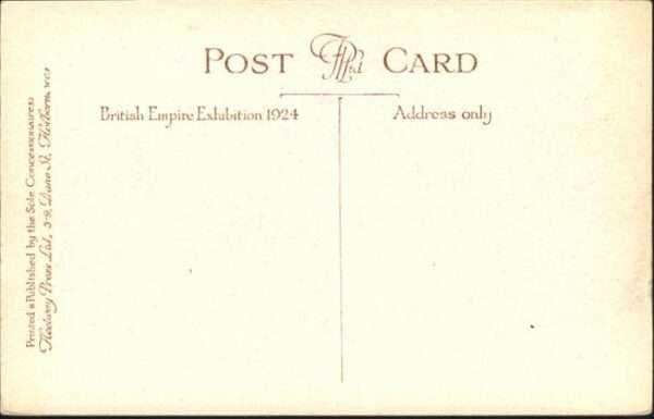 Exhibition British Empire 1924 The Lake – Bild 2