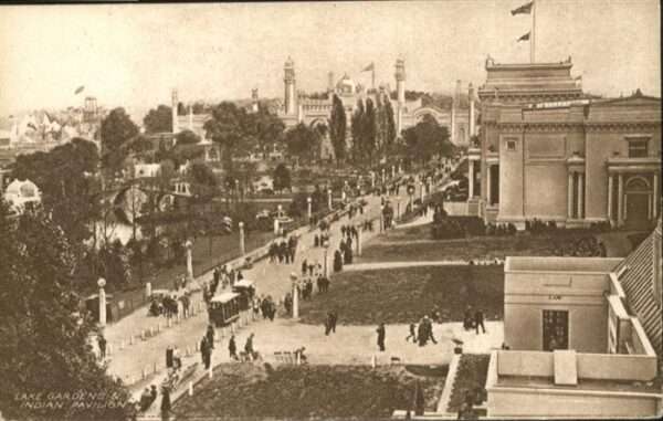 Exhibition British Empire 1924 Lake Gardens Indian Pavillon