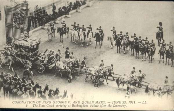 Adel England Coronation of King George V Queen Mary