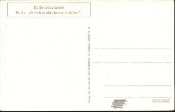 Liederkarte Nr. 82 Es kann ja nicht immer so bleibe – Bild 2