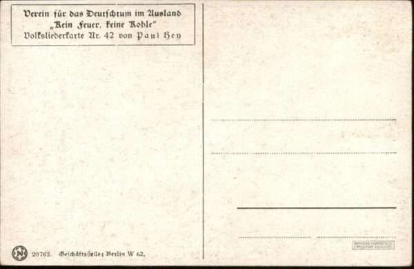 Hey Paul Nr. 42 Liederkarte Kein Feuer Keine Kohle V – Bild 2
