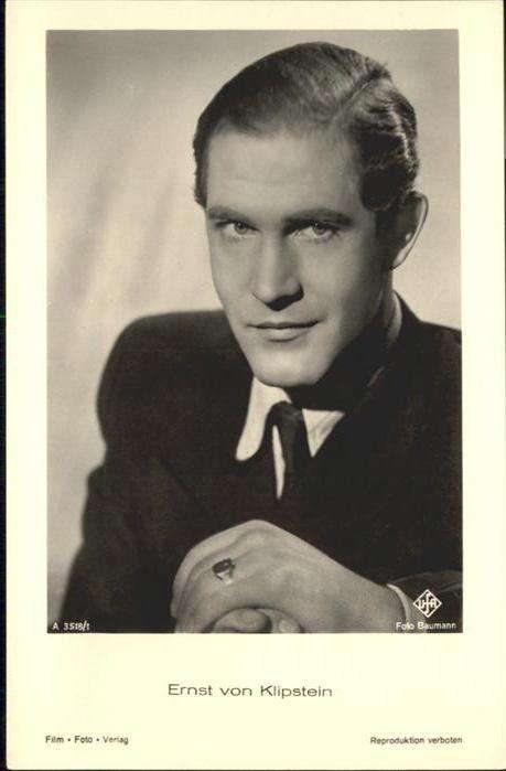 Verlag Film-Foto-Verlag Nr. Ernst von Klipstein A 3518/1